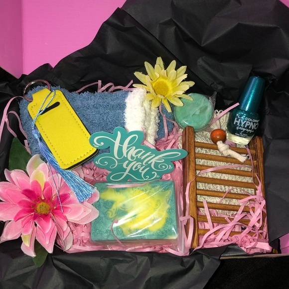 Womens Gift Idea! Handmade Goats Milk Soap Tuscan Herb Scent Spa Set Gif… - Picture 5 of 6